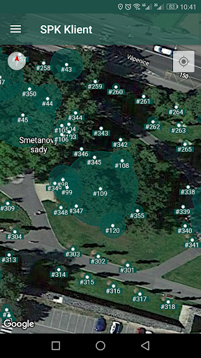 Screenshot of the SPK Client app